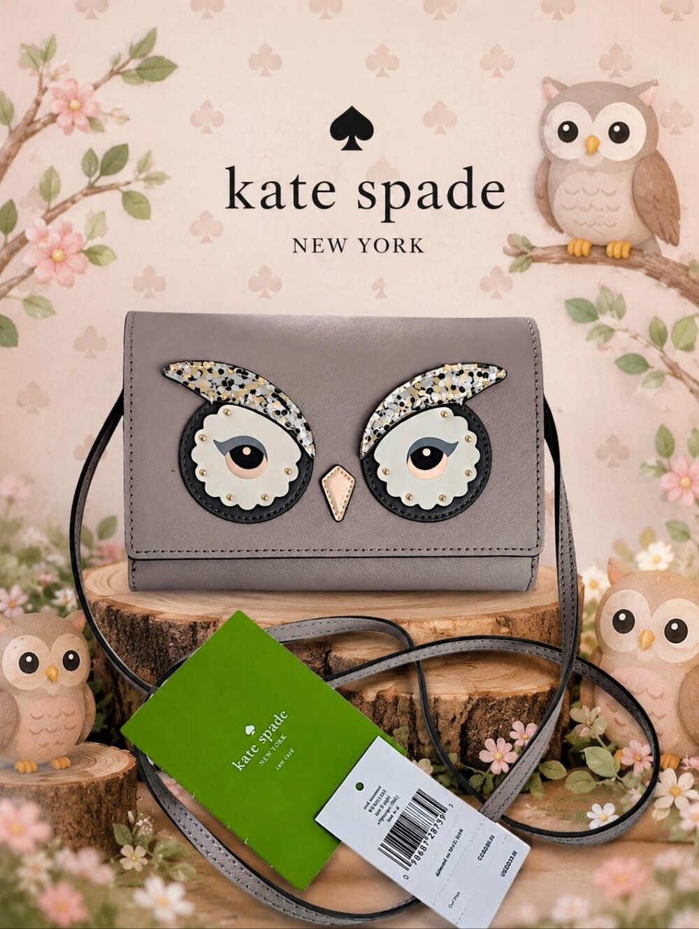 Kate Spade Owl Crossbody Bag